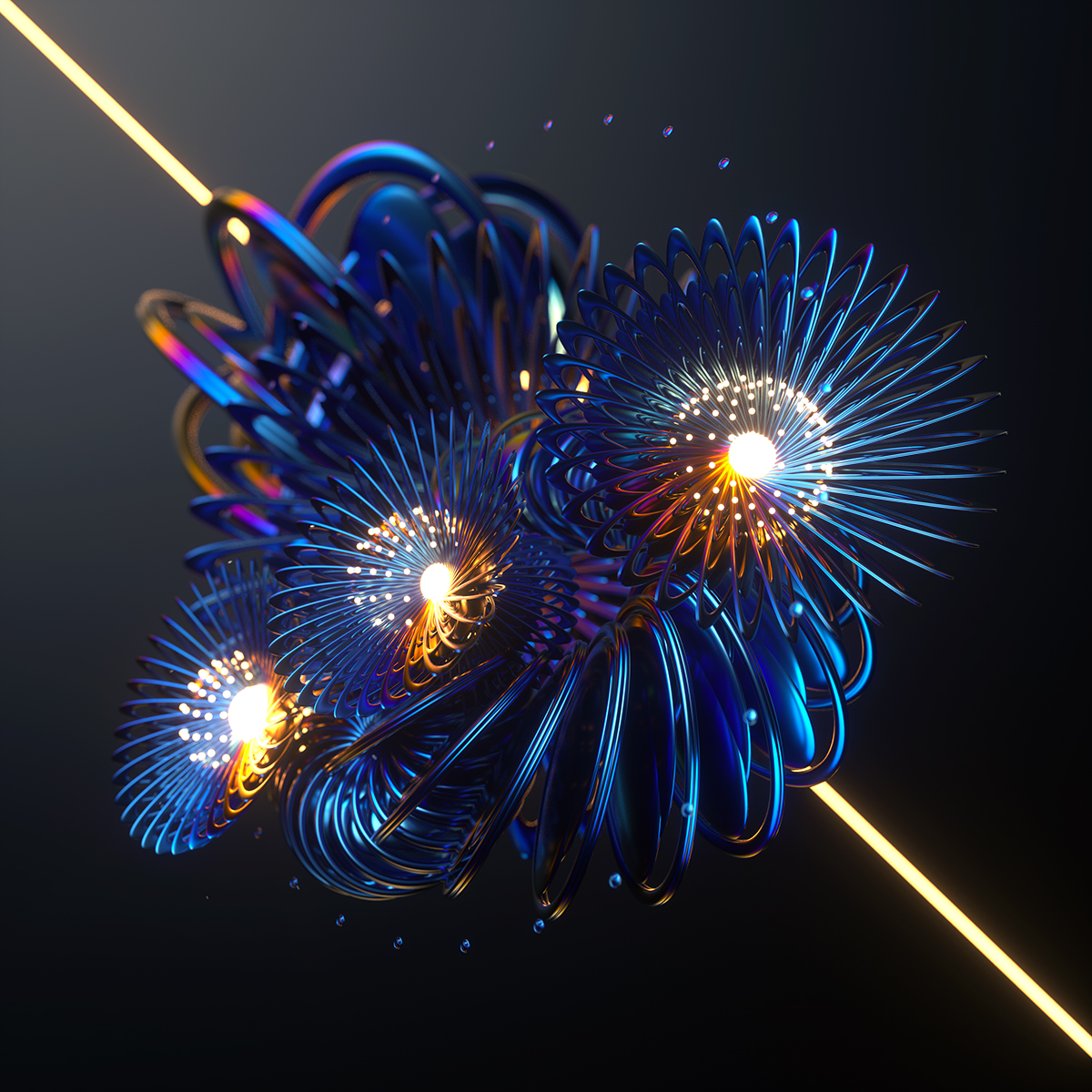 Spiritual Machines flowers