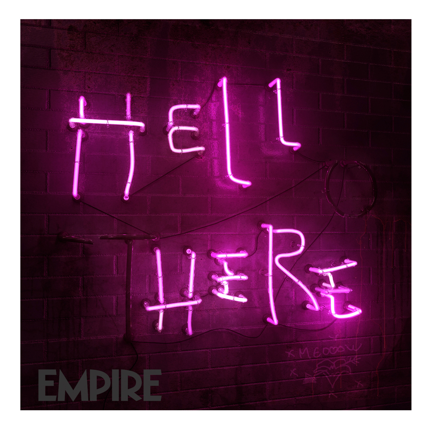 CGI Neon type and Compositing for Tim Burton Interview Batman Returns 30 years